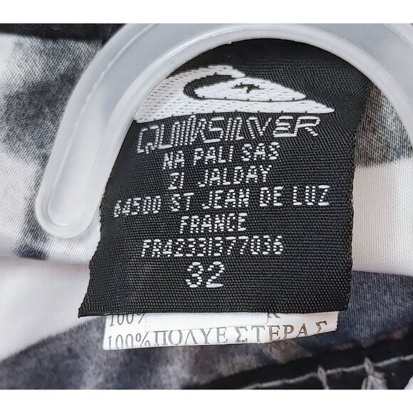 Quicksilver Board Shorts All Over Print Polyester Swim Shorts Size 32 - Picture 3 of 3